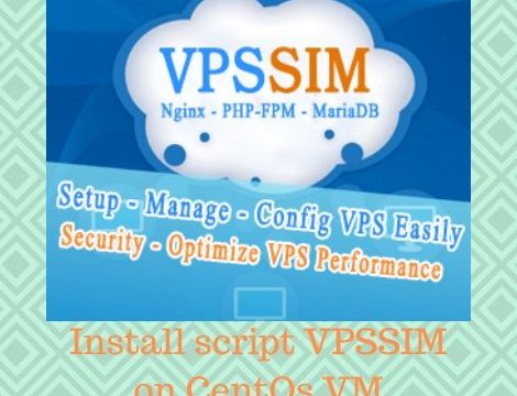 Install script VPSSIM on CentOs VM