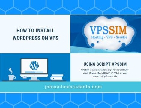 install wordpress on VPS using Script VPSSIM